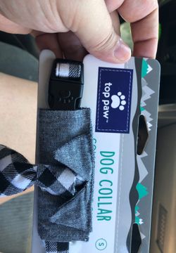 Top paw dog collar small