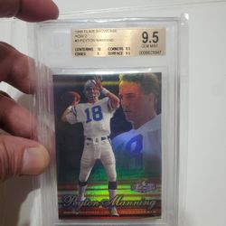 1998 flair showcase row 2 Peyton Manning