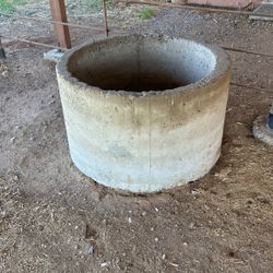Concrete Horse, Large Animal Feeders