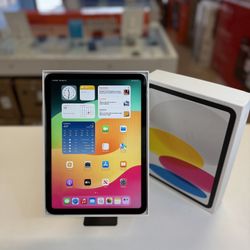 iPad 10th Generation 64GB Silver with Apple Care till Nov 2025