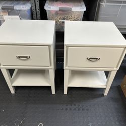 2 Side / End / Night Tables / Stands 