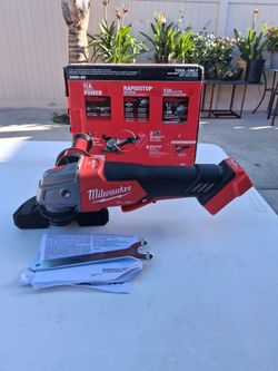 Milwaukee M18 Fuel 5" grinder tool only