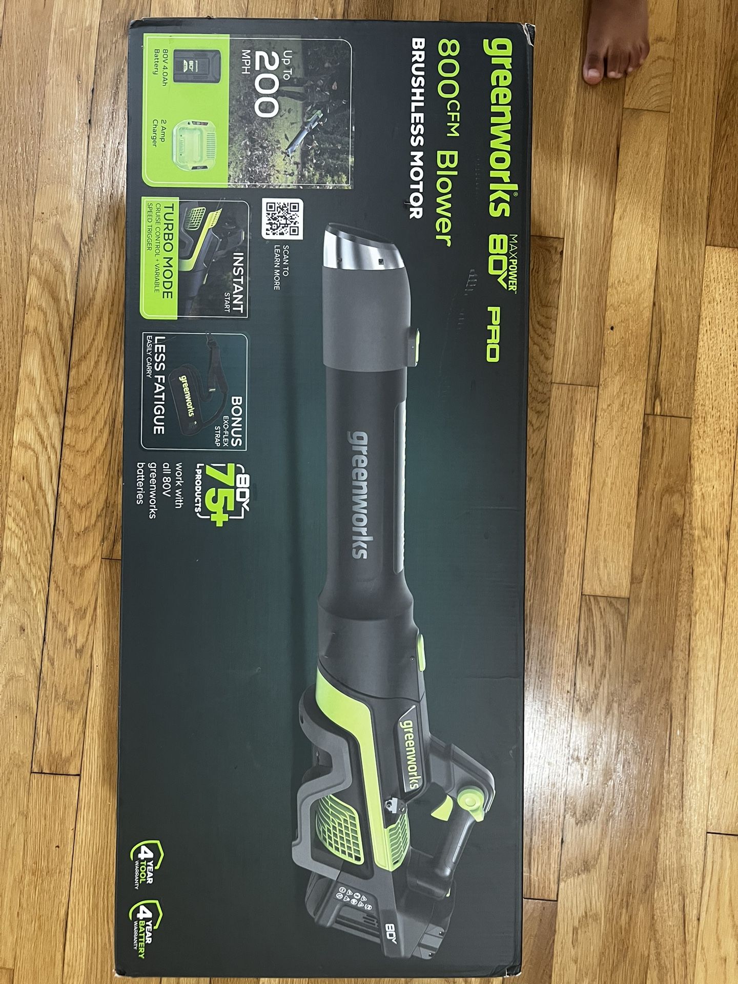 Green works Pro Blower