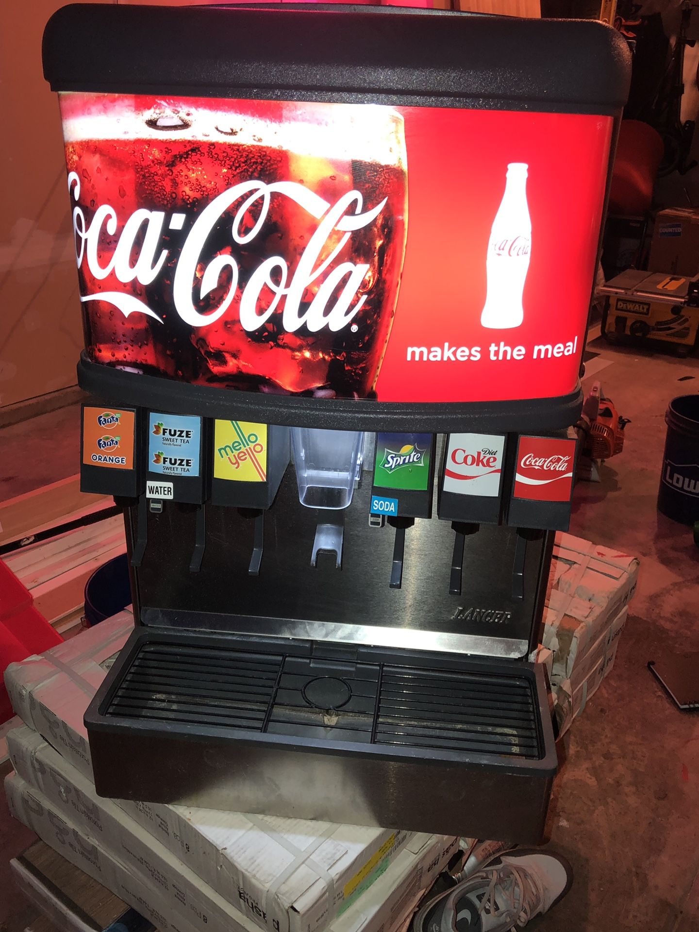 Coca-cola Soda Fountain Machine