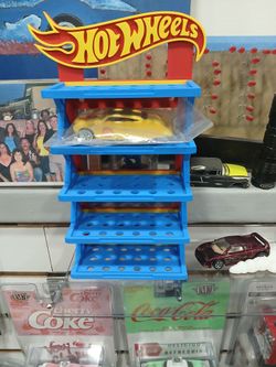 Hot Wheels 4 Loose Car Rack