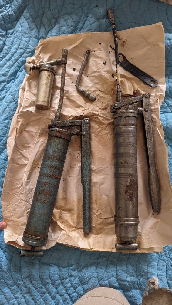 Vintage Grease Guns