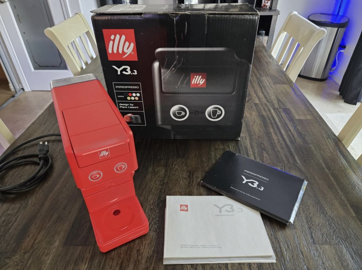 New Illy Espresso Machine 