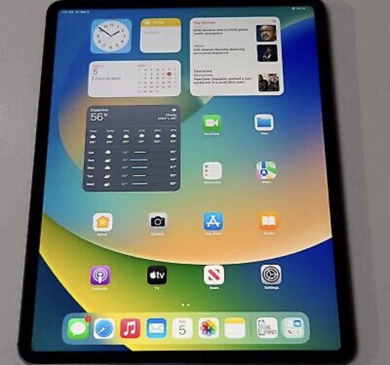 Apple iPad Pro 4th Gen. Tablet 256GB Wi-Fi + Cell 12.9