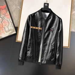 Louis Vuitton Leather coat