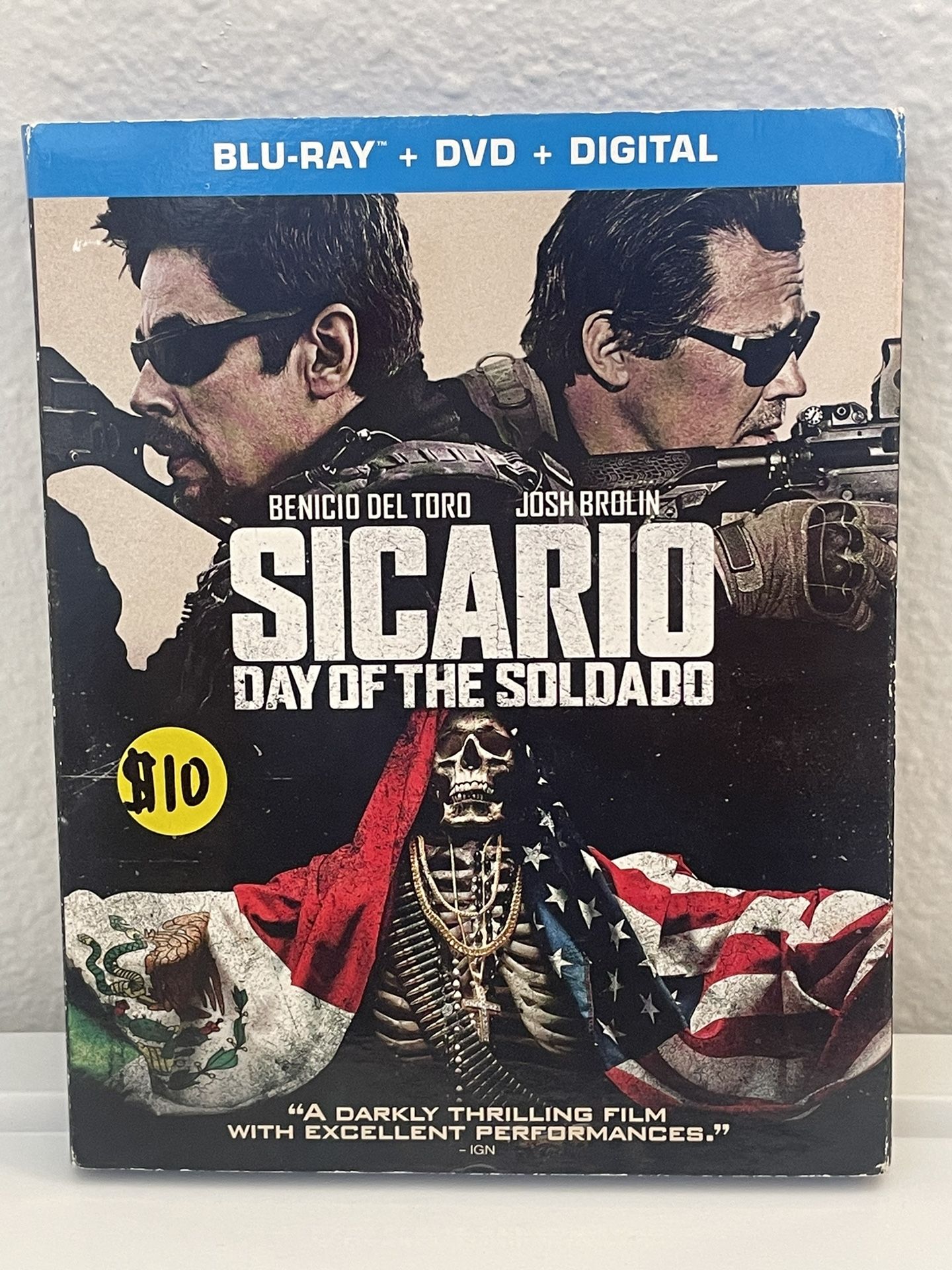 Sicario Day Of The Soldado Blue Ray, DVD, Digital