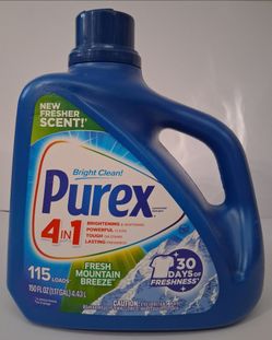 Purex 115 loads laundry detergent