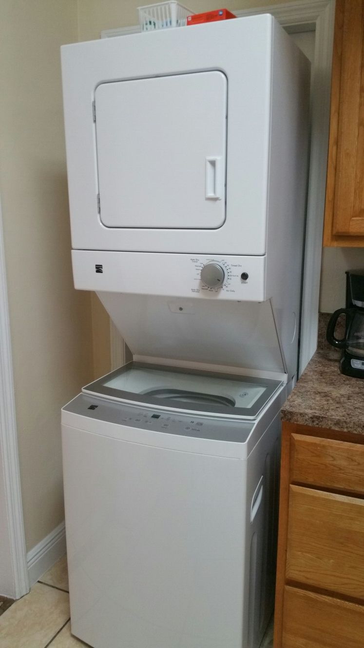 Kenmore Washer Dryer combo 120V from Sears like new