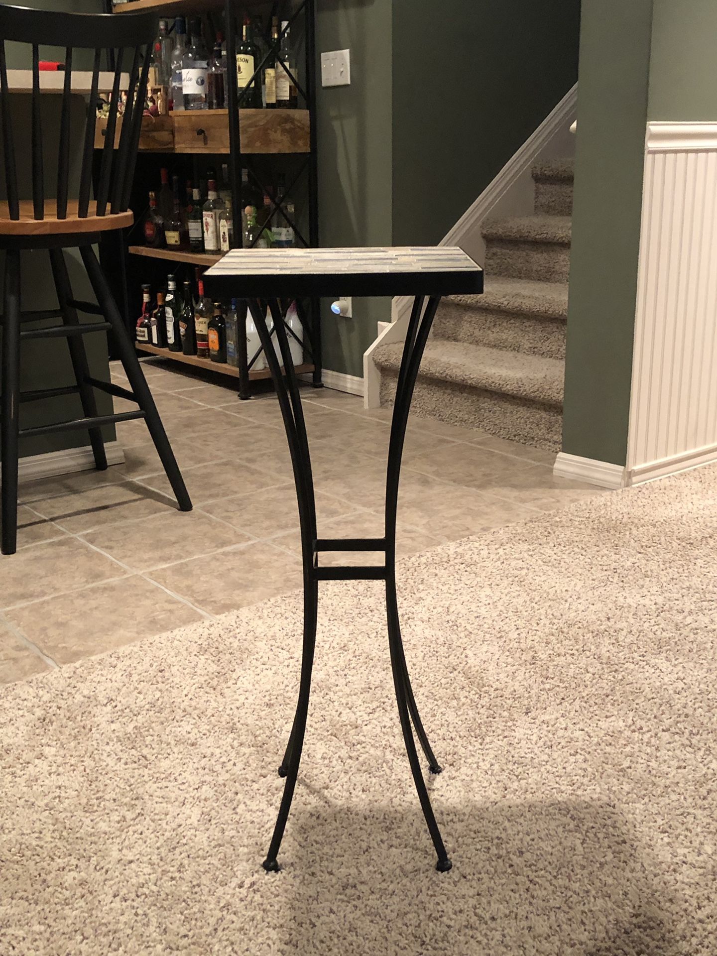 Pier 1 Imports Slate Table/ plant stand