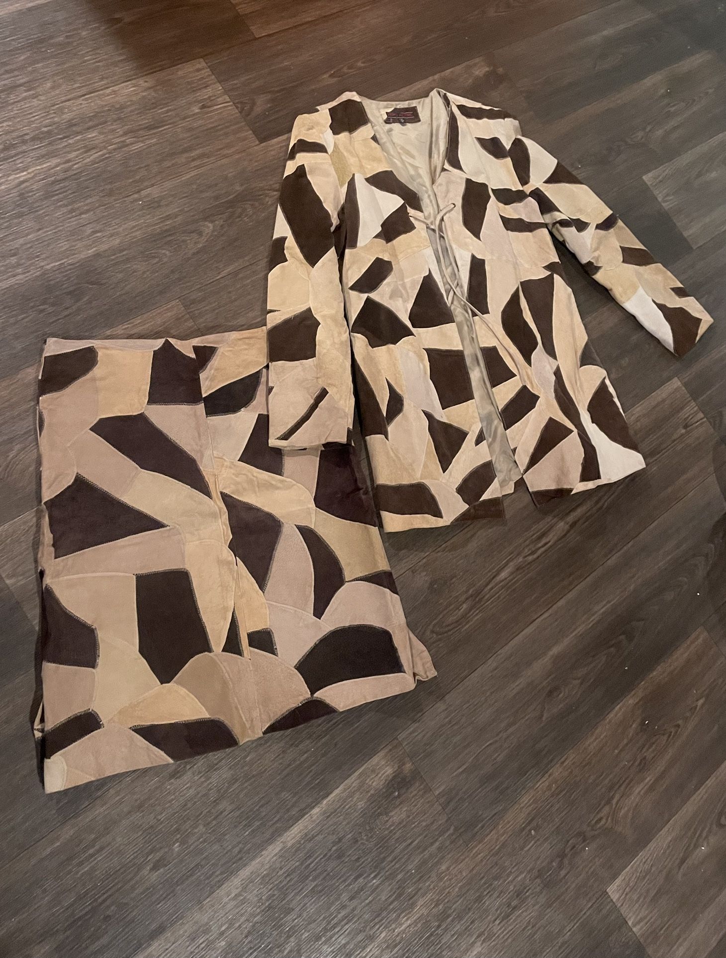 Jacket and skirt set