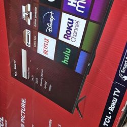 Brand New 43" TLC Smart Tv 