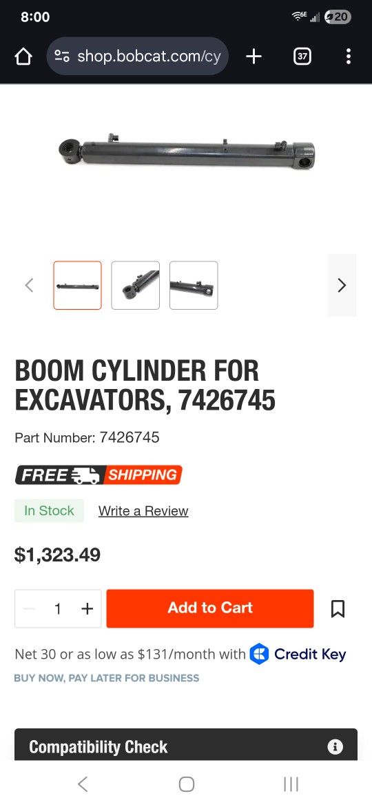 bobcat Cylinder