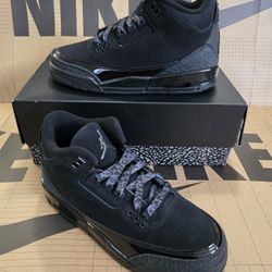 Air Jordan 3 Retro GS ‘Black Cat’ Size 4Y Women's Size 5.5