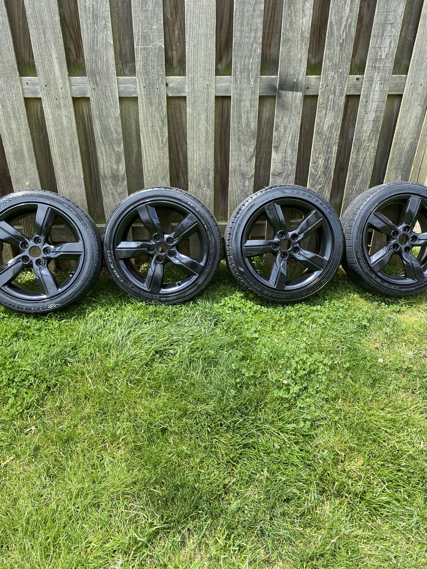 Rims and tire