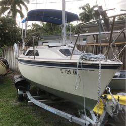  20’Oday Sailboat With Swing Keel… Correct Price Is 