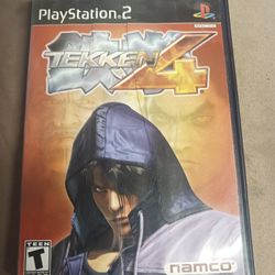 TEKKEN 4 PS2 GAME