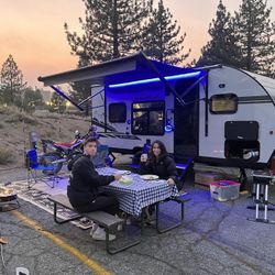 Wolf Pup toy Hauler Trailer Camper 