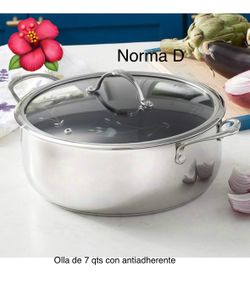 Olla de 7 qts antiadherente nueva en su caja 🌺 princess house 🌺