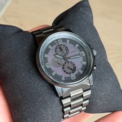 Citizen Eco Drive Nighthawk 42mm Blackout Men’s Chronograph Watch