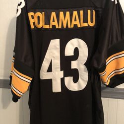 Pittsburgh Steelers #43 Troy Polamalu Retro NFL Football Jersey L.XL.2X for  Sale in Long Beach, CA - OfferUp