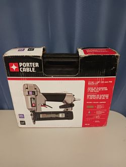 Porter Cable pneumatic 23 gauge pin nailer. New