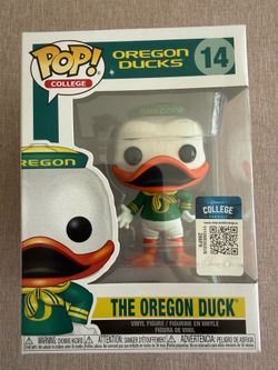 Oregon Ducks Funko Pop #14 (Vaulted) -Unopened- Excellent Condition