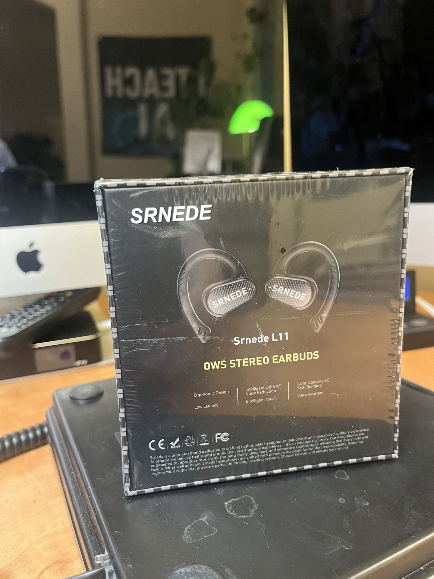 π§ SRNEDE L11 Wireless Earbuds β Open-Ear Sport Design | New $15 π π Pickup Location: s. Durango & 215 near IKEA β¨ Features: β’ Open-ear design for