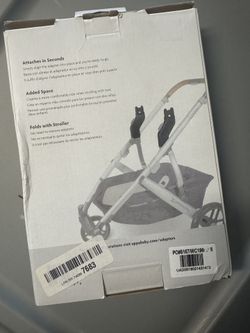 UPPAbaby Upper Adapter for Vista and Vista V2 Strollers/ Compatible with Bassinet, Toddler Seat, Aria, Mesa V2, or Mesa Max Infant Car Seats / Quick +