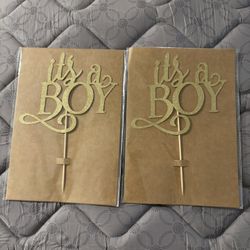 Cake toppers (Its a boy) Baby boy