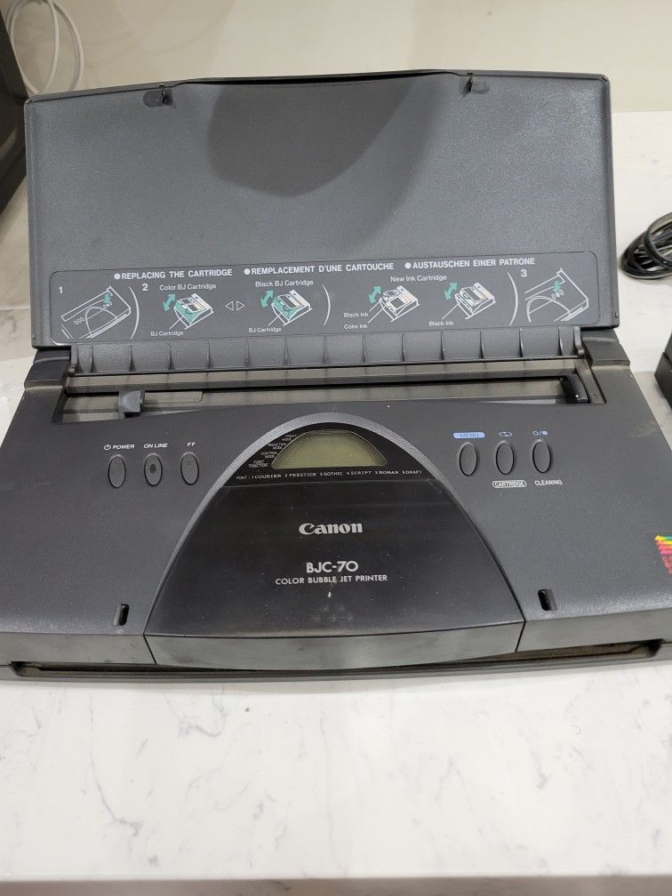 Canon BJC-70 Color Bubble Jet Printer