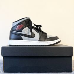 Jordan 1 Mid Shadow Red 
