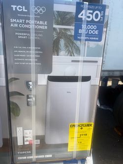 TCL 10,000 BTU portable AC