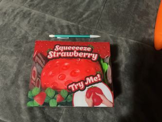 New large strawberry squishy