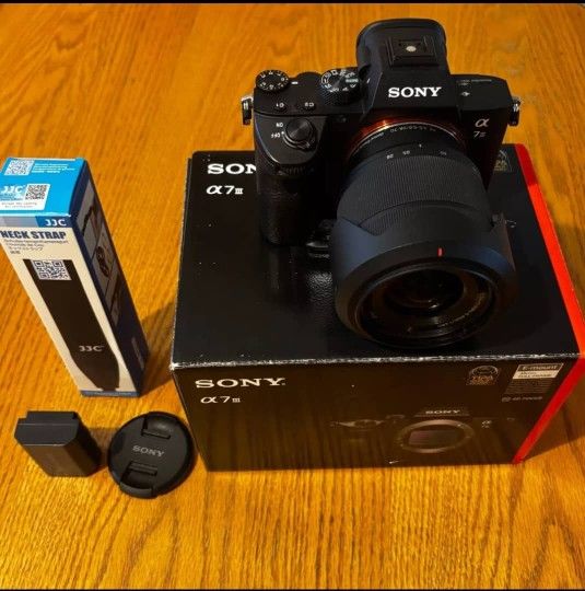 Sony a7iii camera