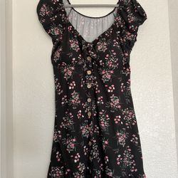 Black Floral Dresses