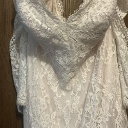 Beautiful Off The Shoulder Wedding Dress