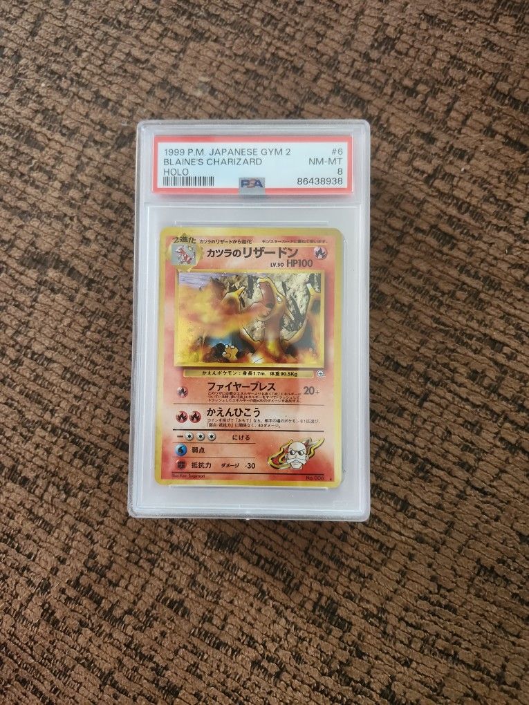 1996 Japanese Blains Charizard