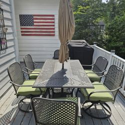 Patio Picnic Hampton Bay Table And Chairs