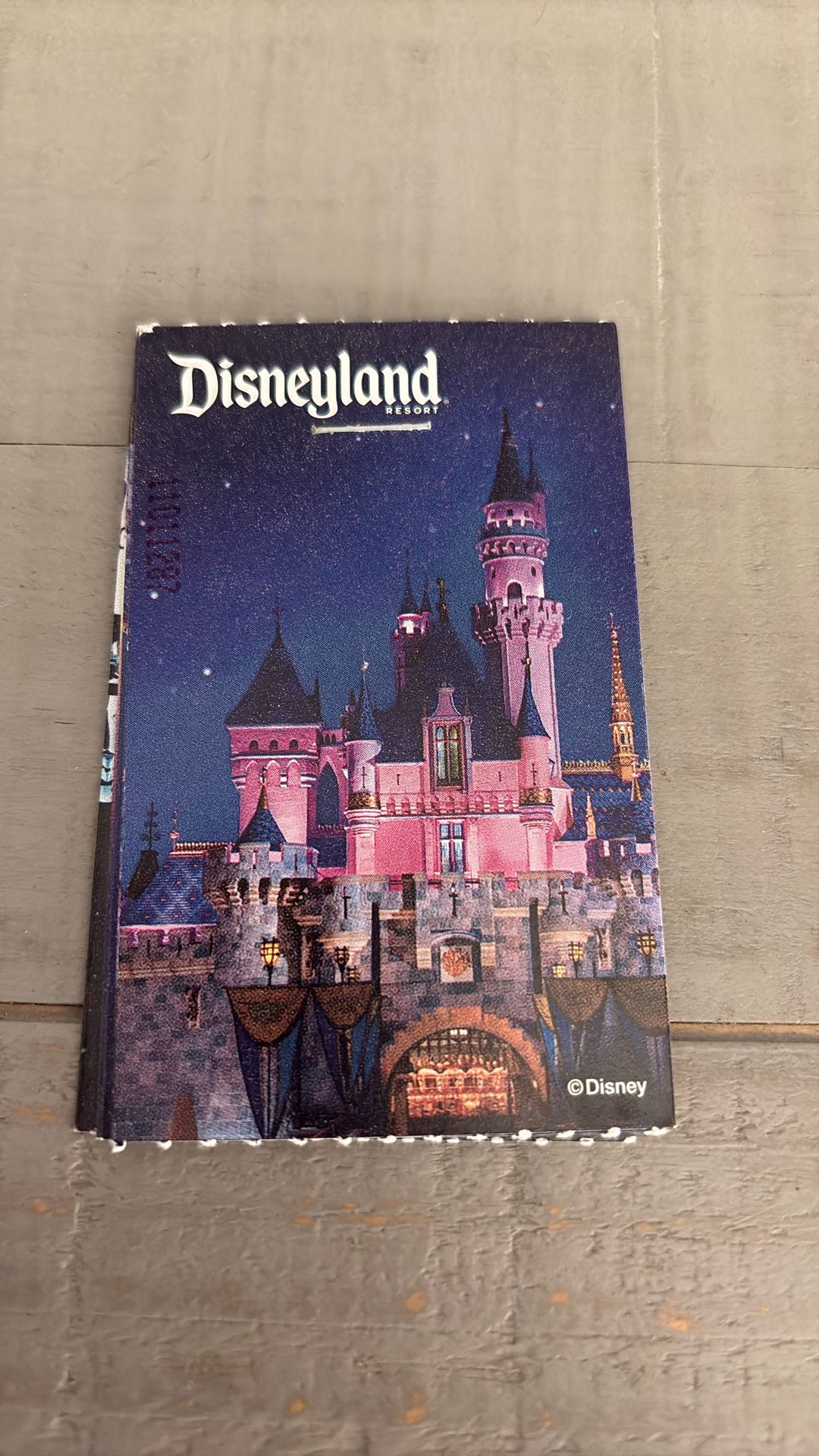 4 Disneyland Tickets