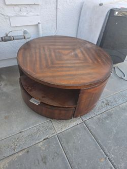 Free Round coffee table.