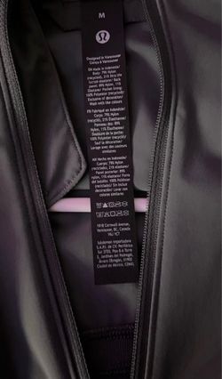 Lululemon grey onyx Zip-Up Jacket Size M
