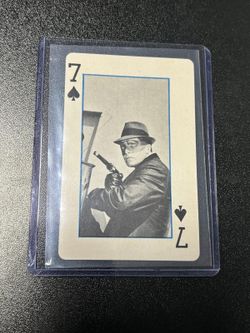 1966 Green Hornet Playing Cards Bruce Lee - 7 Of Spades