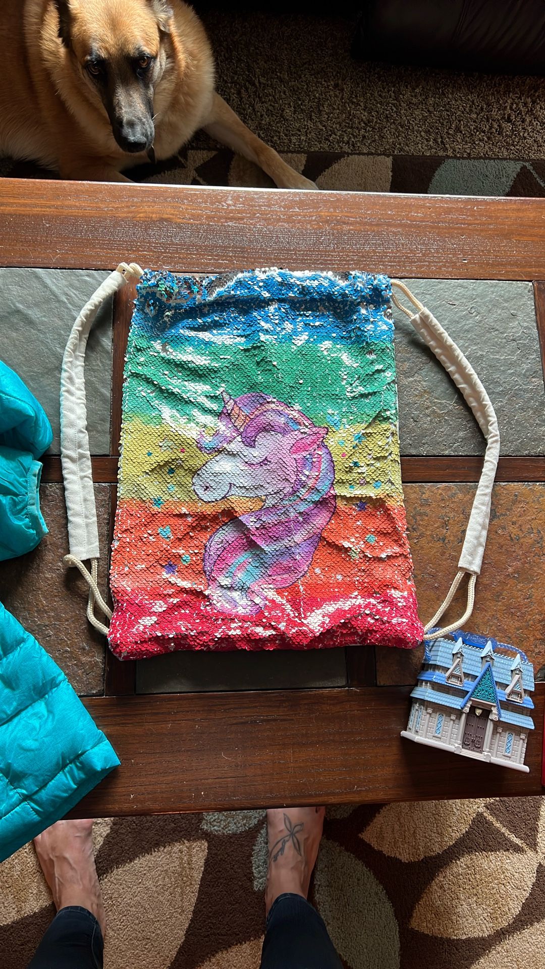 New Unicorn Canvas Backpack