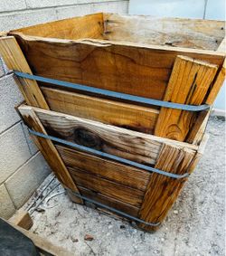 Wooden Plant Potters for Trees