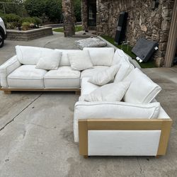 Lerena Fabric Sectional Couch Sofa  Furniture 