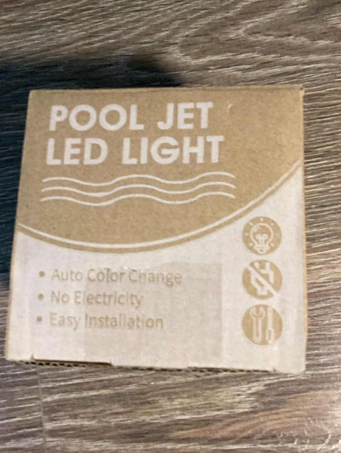 3 POOL JET LED LIGHTS